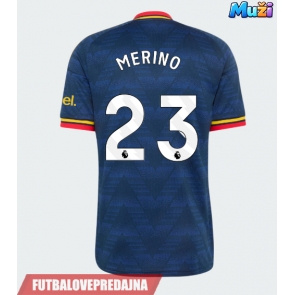 Lacne Muži Futbalové dres Arsenal Mikel Merino #23 2026-27 Krátky Rukáv - Preč